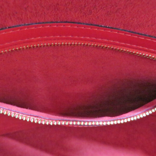 21081318 Louis Vuitton Rusac Tote Bag Epi Carmine Red