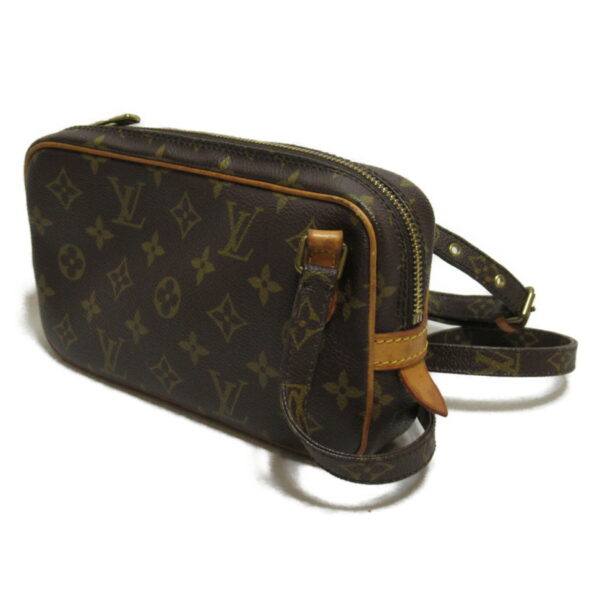 2118300042892 2 Louis Vuitton Pochette Marly Bandouliere Shoulder Bag Monogram Brown