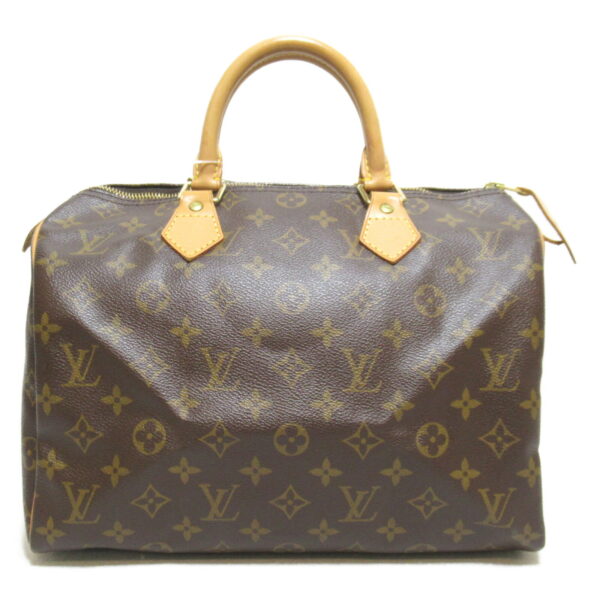 2118300043219 1 Louis Vuitton Speedy 30 Handbag Monogram Brown