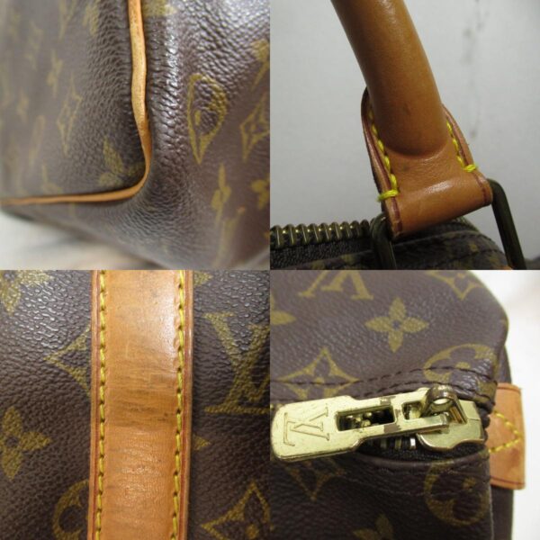 2118300047682 7c LOUIS VUITTON Keepall 50 Bag Monogram Bag Brown