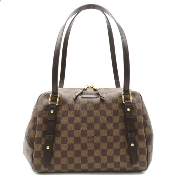 2118300047736 1 LOUIS VUITTON Rivington GM Shoulder Bag Damier Brown