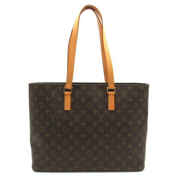 2118300050248 1 Louis Vuitton Monogram Tote Bag Brown