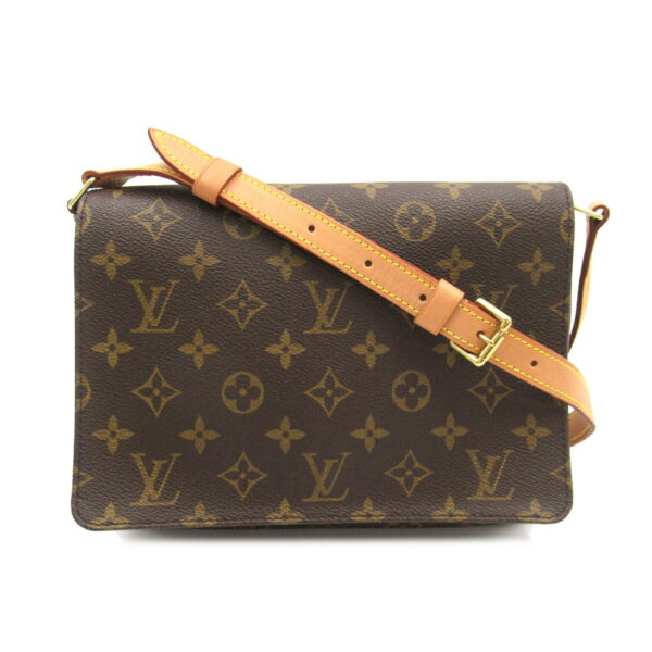 2118300050309 1 Louis Vuitton Musette Tango Monogram Short Shoulder Bag Brown