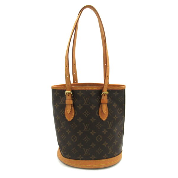 2118300053942 2 Louis Vuitton Bucket PM Tote Bag Monogram Brown