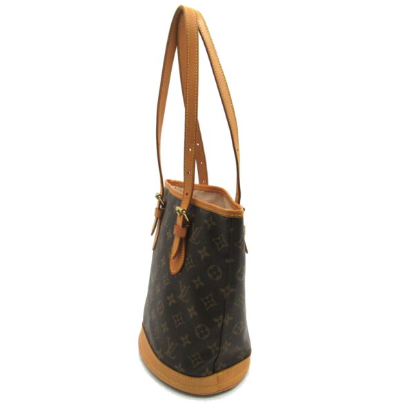 2118300053942 3 Louis Vuitton Bucket PM Tote Bag Monogram Brown