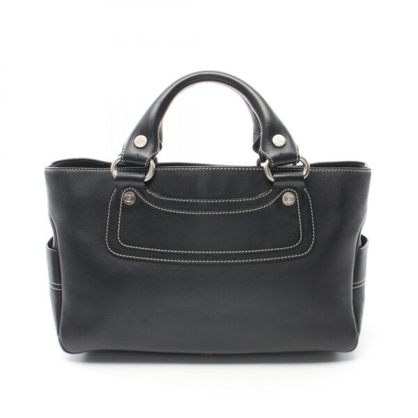 2118300053980 1 Celine Boogie Leather Handbag Black