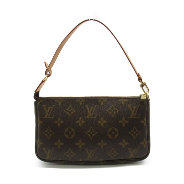 2118400098300 3 Louis Vuitton Pochette Accessoire Pouch Monogram Brown