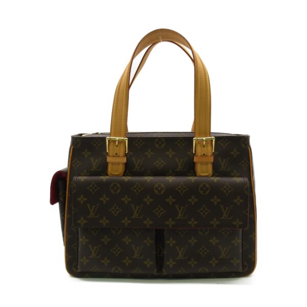 2118400101543 1 Louis Vuitton Multiple Cite Handbag Monogram Brown