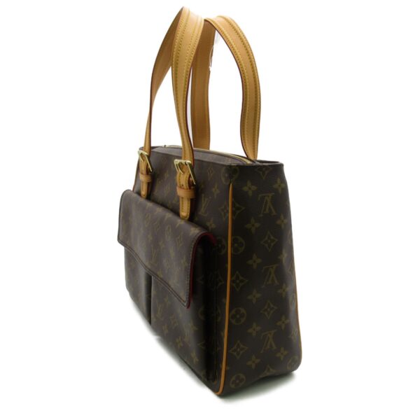 2118400101543 2 Louis Vuitton Multiple Cite Handbag Monogram Brown