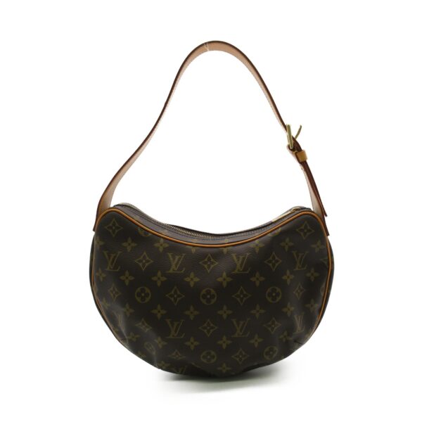 2118400101550 3 Louis Vuitton Croissant MM Shoulder Bag Monogram Brown