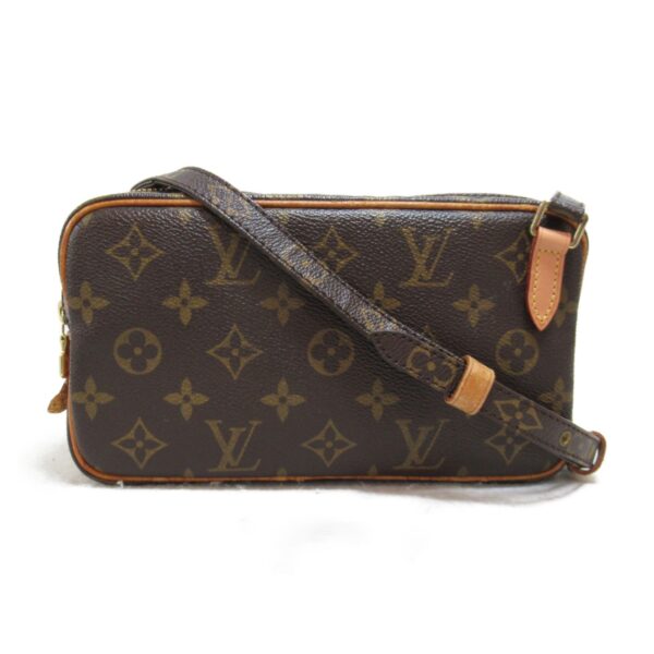 2118400104803 2 Louis Vuitton Pochette Marly Bandouliere Shoulder Bag Monogram Brown