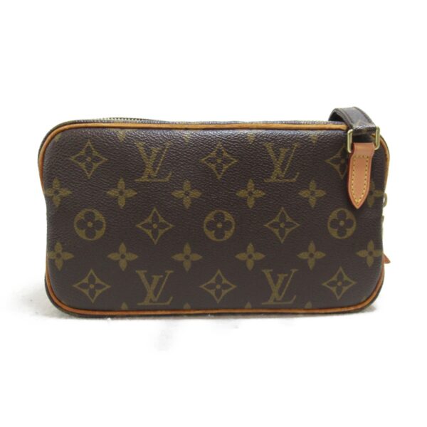 2118400104803 3 Louis Vuitton Pochette Marly Bandouliere Shoulder Bag Monogram Brown