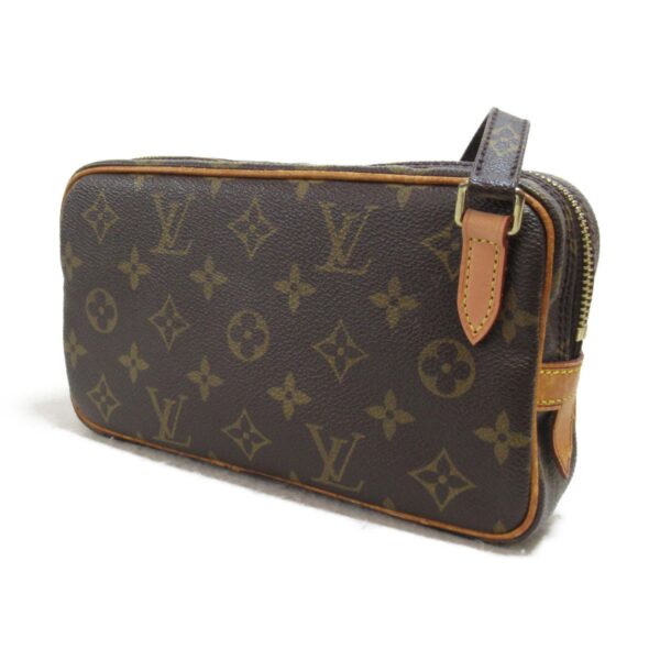 2118400104803 4 Louis Vuitton Pochette Marly Bandouliere Shoulder Bag Monogram Brown