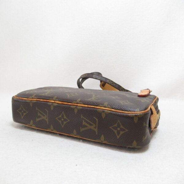 2118400104803 5 Louis Vuitton Pochette Marly Bandouliere Shoulder Bag Monogram Brown