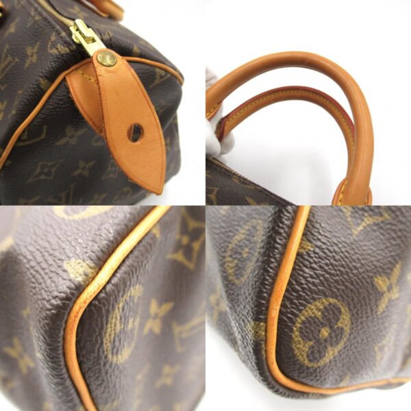 2118400107774 10c Louis Vuitton Speedy 35 Handbag Monogram Brown