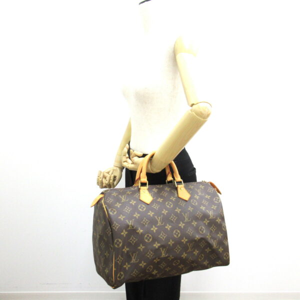 2118400107774 6 Louis Vuitton Speedy 35 Handbag Monogram Brown