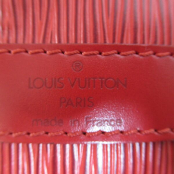 2118400110934 11 Louis Vuitton Petit Noe Shoulder Bag Epi Red