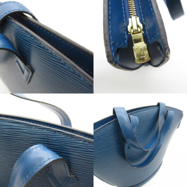 2118400110941 7c Louis Vuitton Saint Jacques Toledo Blue Shoulder Bag Epi Blue