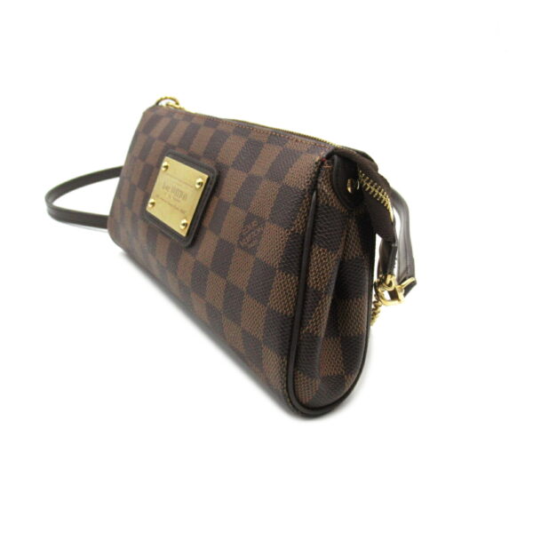 2118400113928 3 Louis Vuitton Eva 2way Shoulder Bag Damier Brown