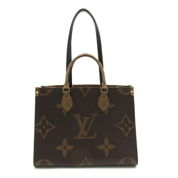 2118400115205 1 Louis Vuitton On the Go GM 2way Shoulder Bag Brown