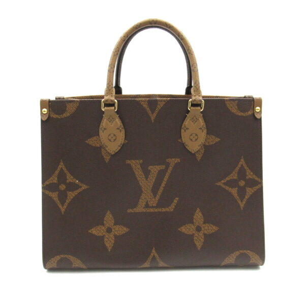 2118400115205 2 Louis Vuitton On the Go GM 2way Shoulder Bag Brown