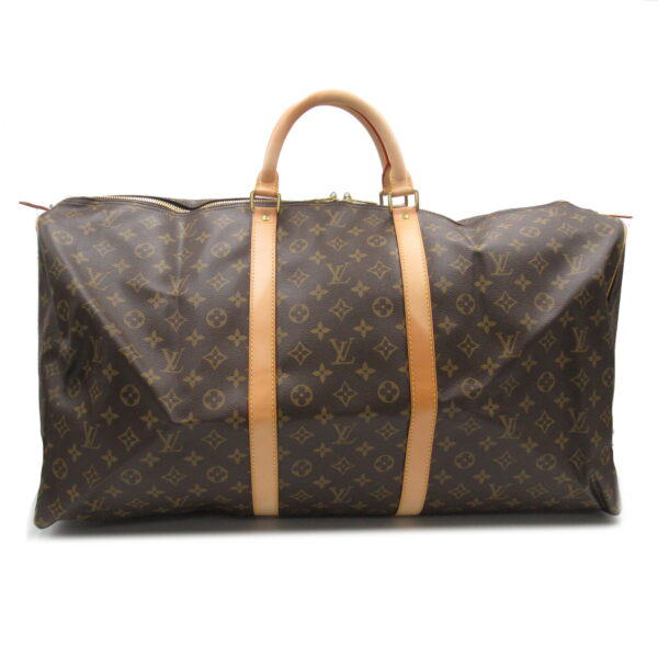 2118400117810 1 Louis Vuitton Keepall 60 Bag Monogram Brown