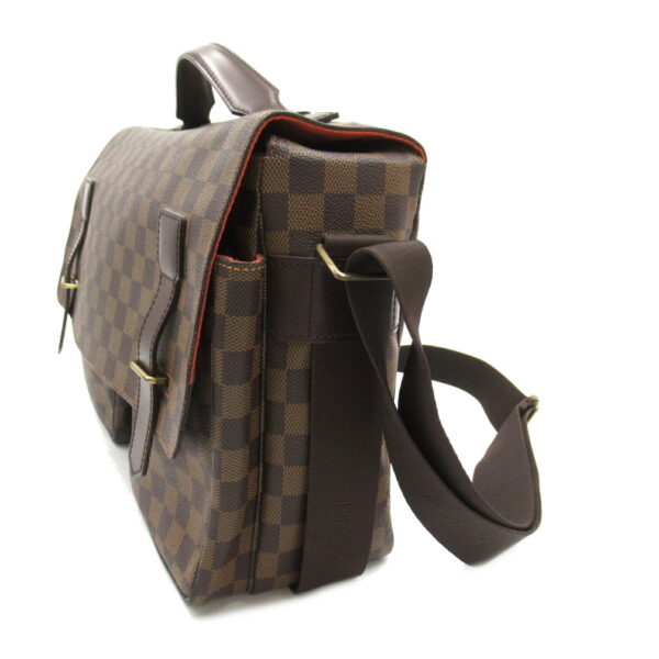 2118400123262 3 LOUIS VUITTON Broadway Shoulder Bag Damier Brown