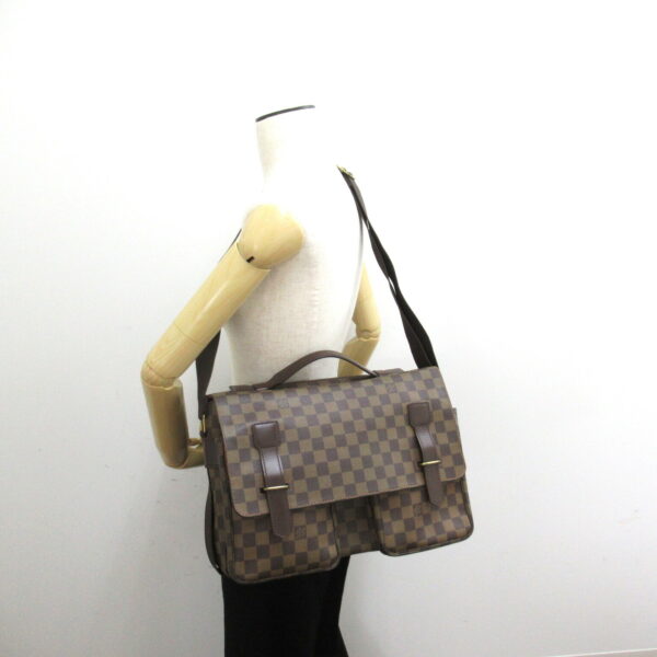 2118400123262 5 LOUIS VUITTON Broadway Shoulder Bag Damier Brown