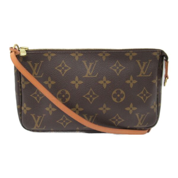 2118400124962 3 Louis Vuitton Pochette Accessory Monogram Pouch Brown