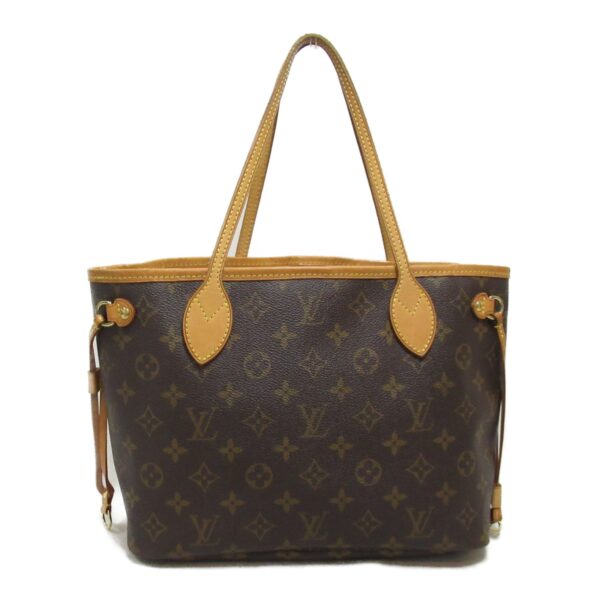 2118400126218 3 Louis Vuitton Neverfull PM Monogram Tote Bag Brown