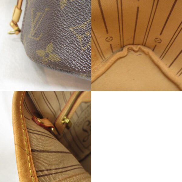 2118400126218 7c Louis Vuitton Neverfull PM Monogram Tote Bag Brown