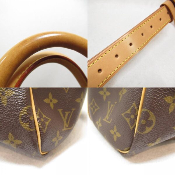 2118400126935 9c Louis Vuitton Keepall Bandouliere 55 Monogram Bag Brown