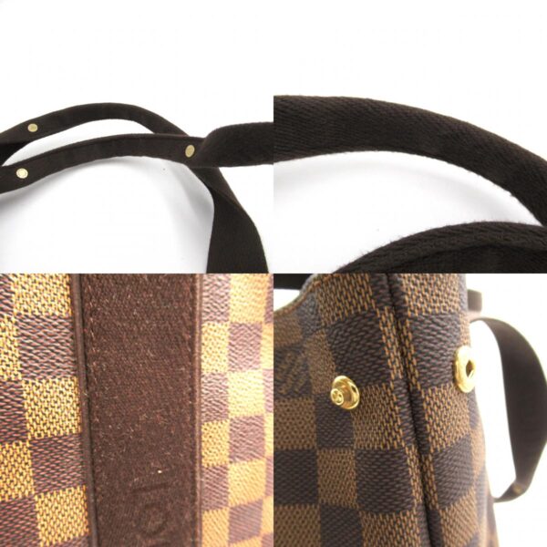 2118400128083 9c Louis Vuitton Cava Beaubourg Damier Tote Bag Brown