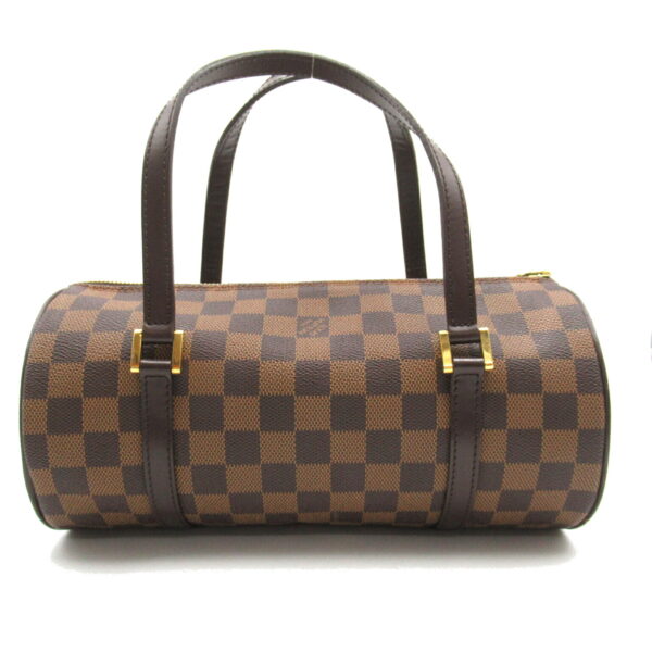 2118400128847 2 Louis Vuitton Papillon Damier Shoulder Bag Brown