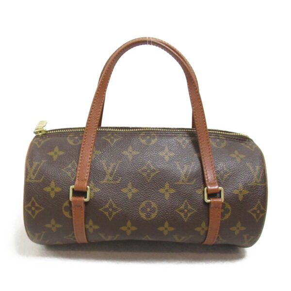 2118400128946 2 Louis Vuitton Papillon PM Monogram Shoulder Bag Brown