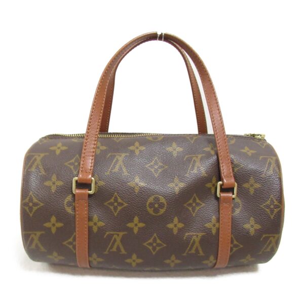 2118400128946 3 Louis Vuitton Papillon PM Monogram Shoulder Bag Brown