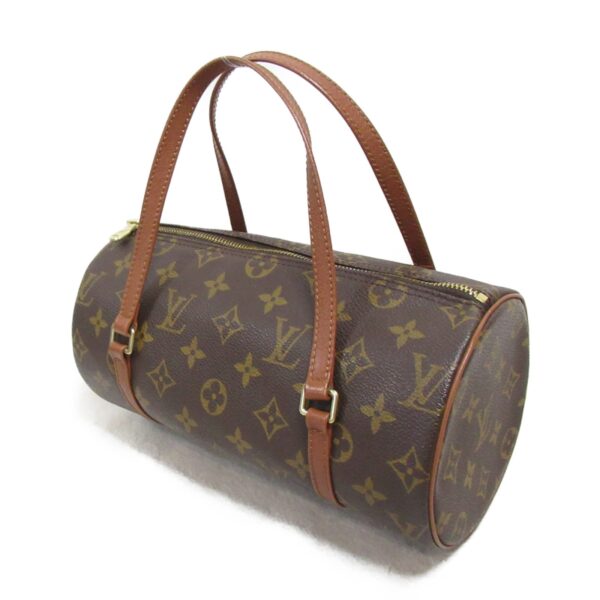 2118400128946 4 Louis Vuitton Papillon PM Monogram Shoulder Bag Brown