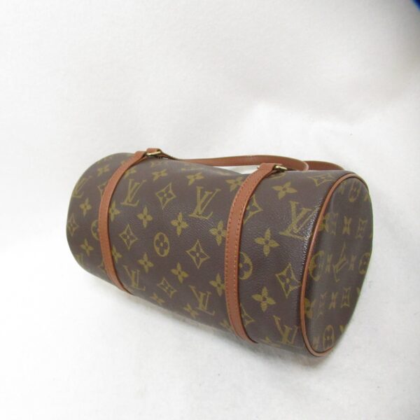 2118400128946 5 Louis Vuitton Papillon PM Monogram Shoulder Bag Brown