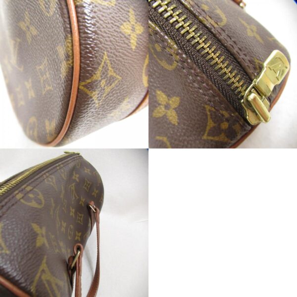 2118400128946 7c Louis Vuitton Papillon PM Monogram Shoulder Bag Brown