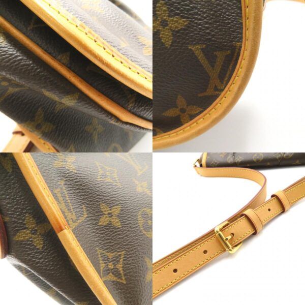 2118400136613 13c Louis Vuitton Menilmontant PM Shoulder Bag Monogram Brown