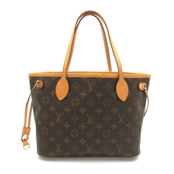 2118400138242 1 Louis Vuitton Neverfull PM Tote Bag Monogram Brown