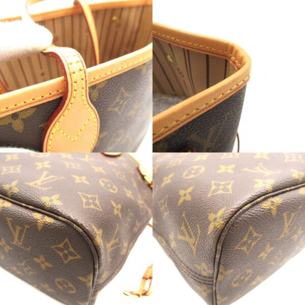 2118400138242 10c Louis Vuitton Neverfull PM Tote Bag Monogram Brown