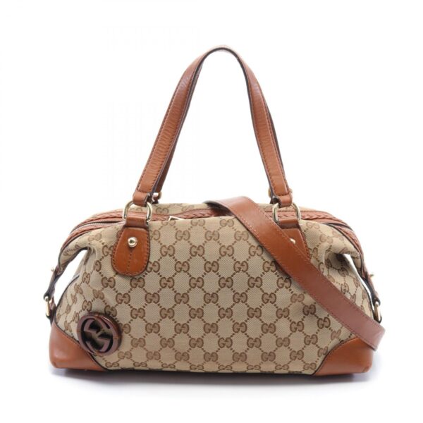 2118400139072 1 Gucci Brick Lane Gg Handbag Brown