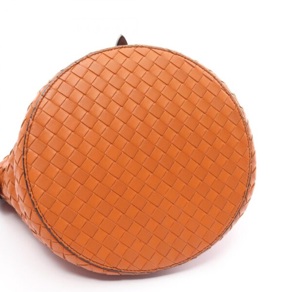 2118400141693 6 Bottega Veneta Intrecciato Leather Handbag Orange