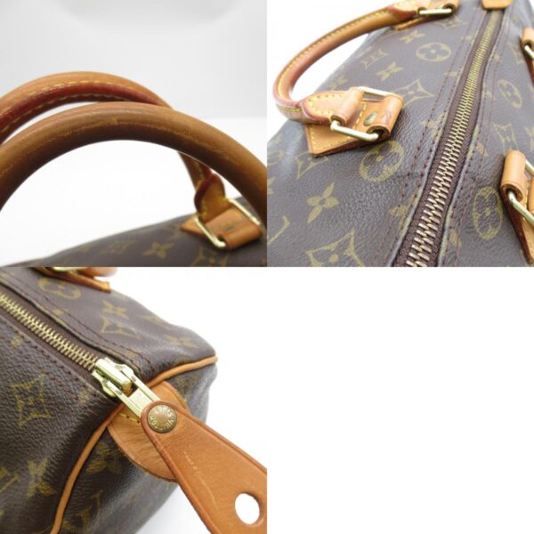 2118500036653 7c Louis Vuitton Speedy 30 Handbag Monogram Brown