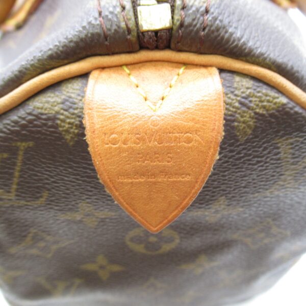 2118500036653 8 Louis Vuitton Speedy 30 Handbag Monogram Brown