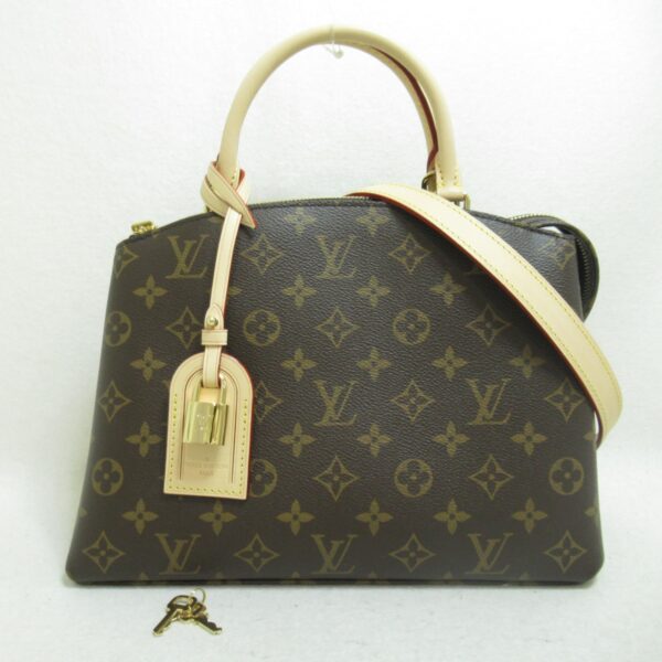 2118500038718 3 Louis Vuitton Petit Palais PM Tote Bag Monogram Brown