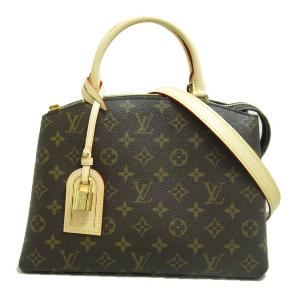 2118500038718 4 Louis Vuitton Petit Palais PM Tote Bag Monogram Brown