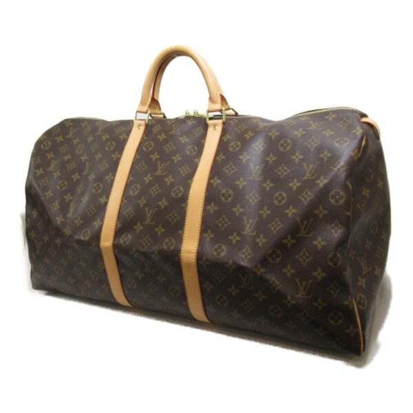 2118500040933 4 Louis Vuitton Keepall 60 Bag Monogram Brown