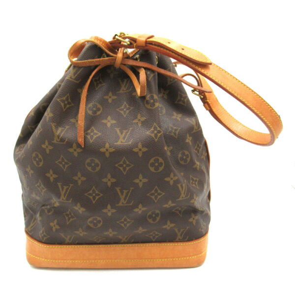 2118500042661 1 Louis Vuitton Noe Monogram Shoulder Bag Brown